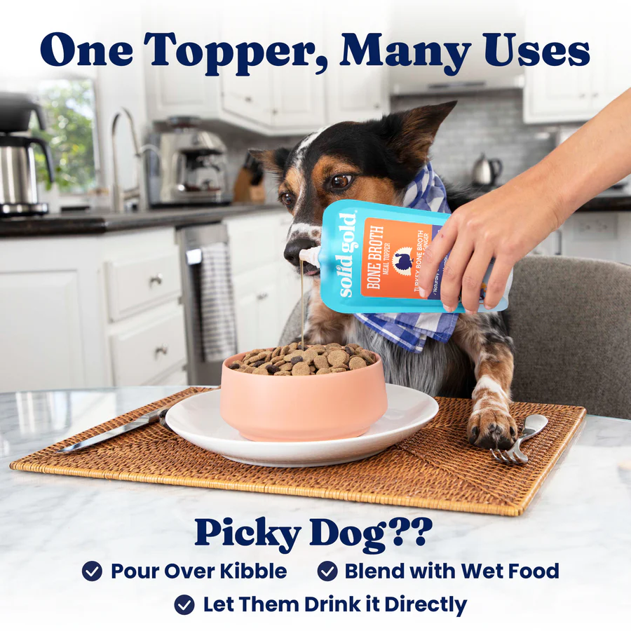 Turkey Bone Broth Topper for Nourishing Dog Meals - Image 6