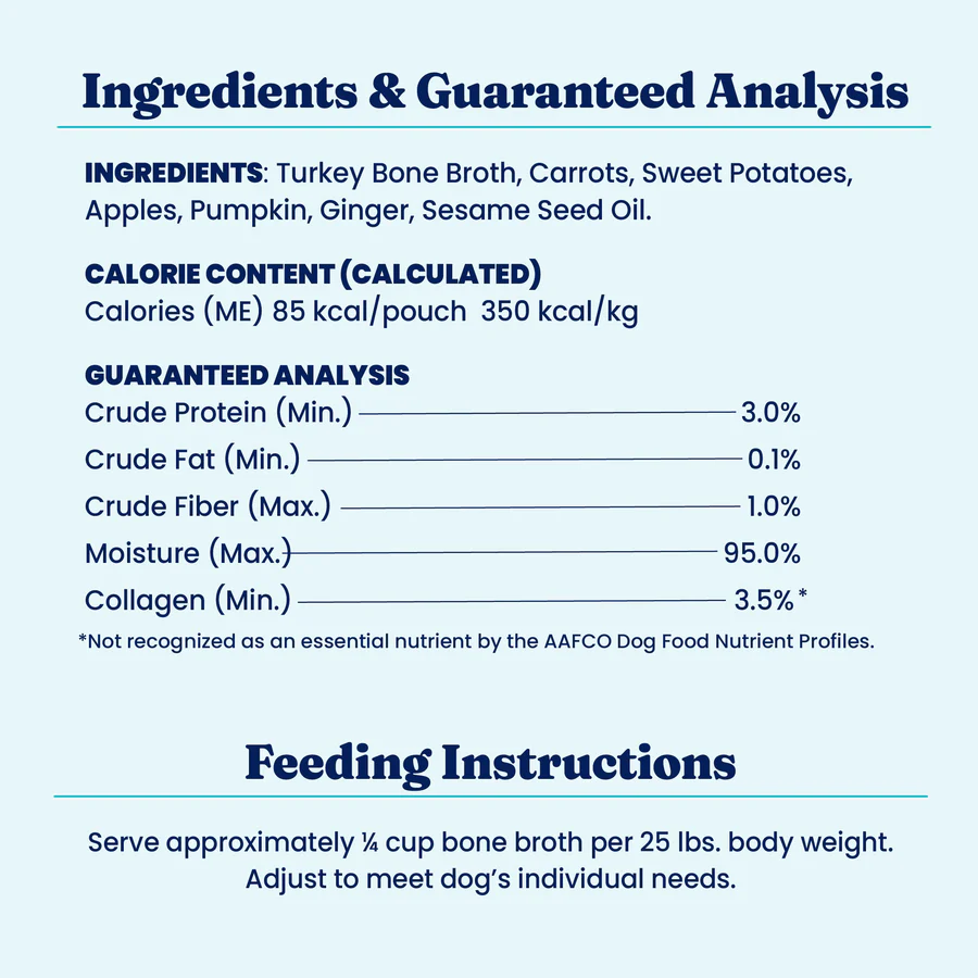 Turkey Bone Broth Topper for Nourishing Dog Meals - Image 7