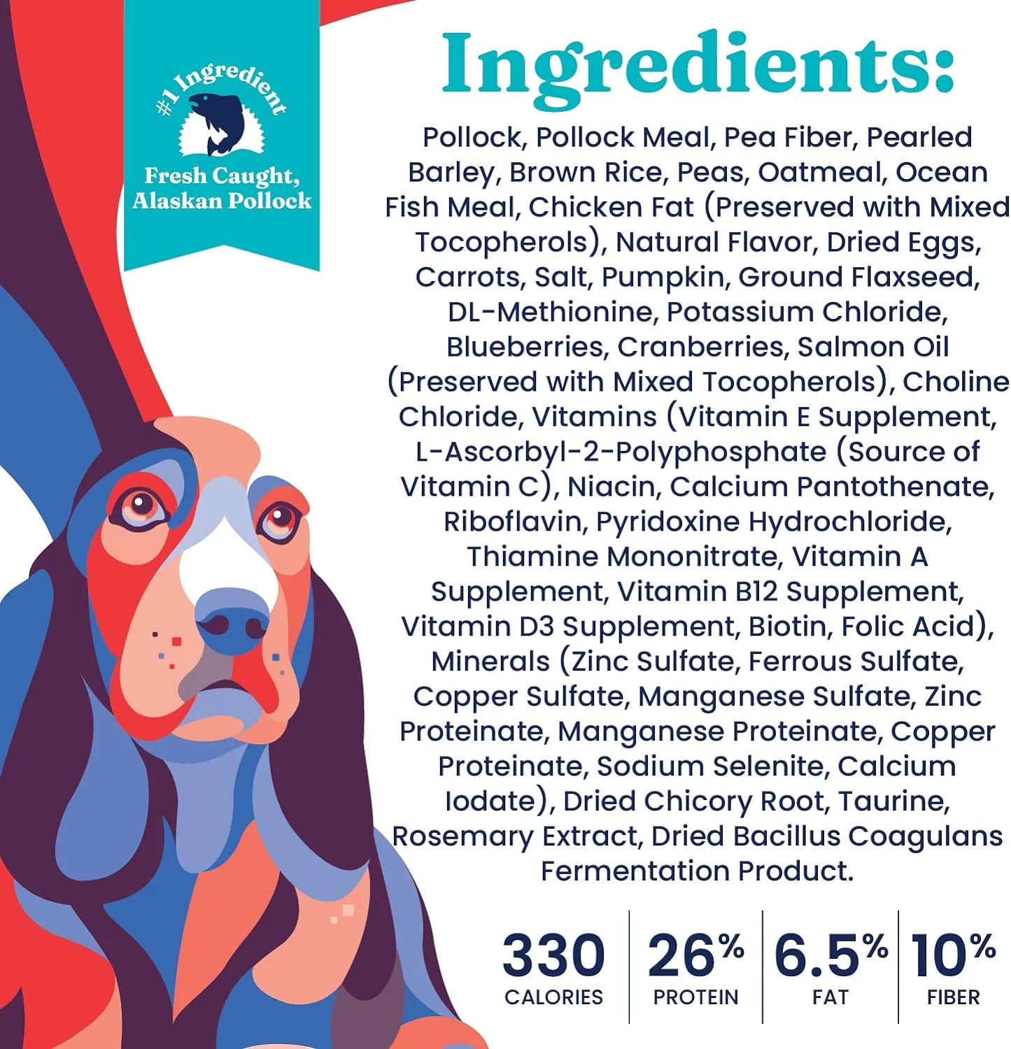 Fit and Fabulous™ Alaskan Pollock Dry Food for Adult Dogs - Image 6