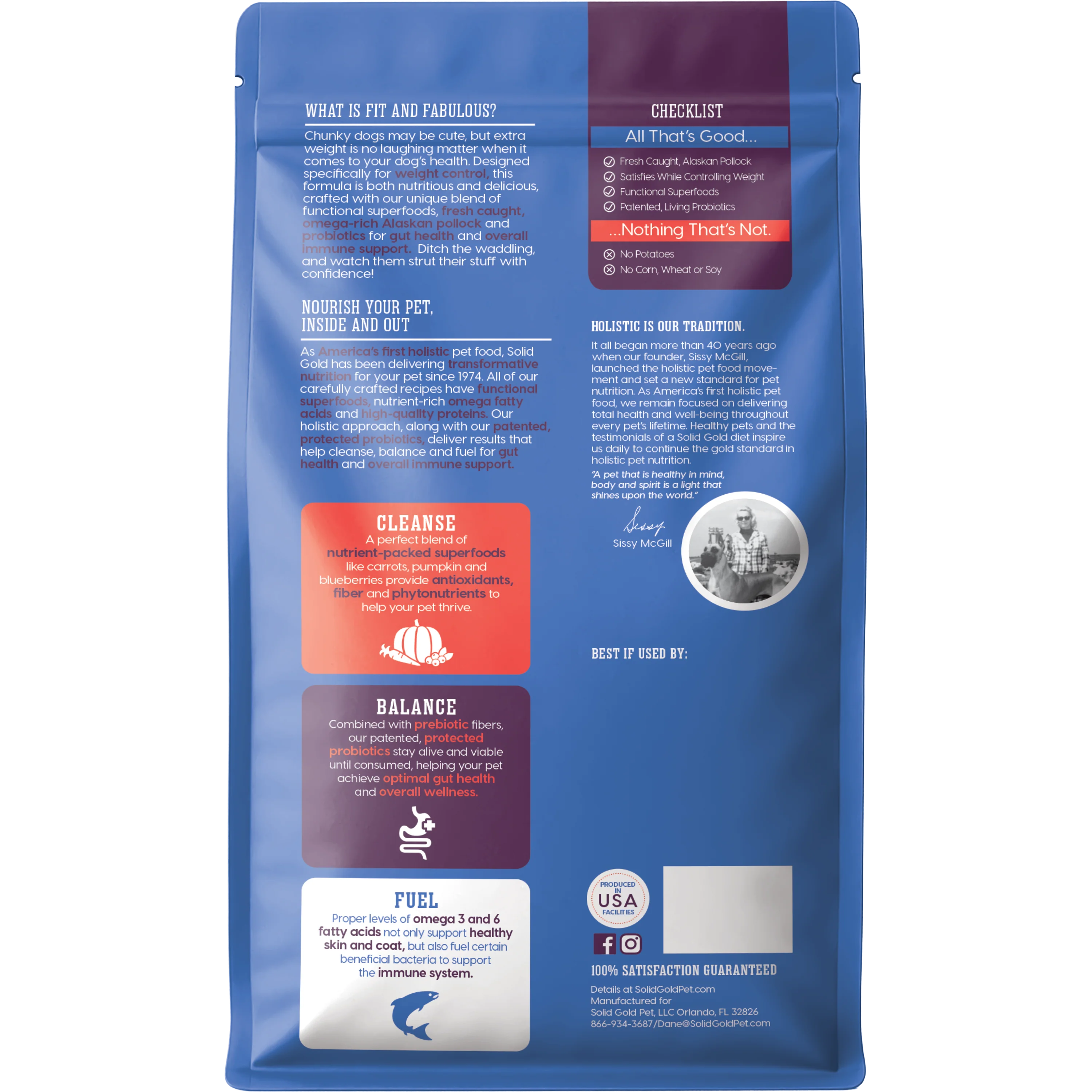 Fit and Fabulous™ Alaskan Pollock Dry Food for Adult Dogs - Image 8