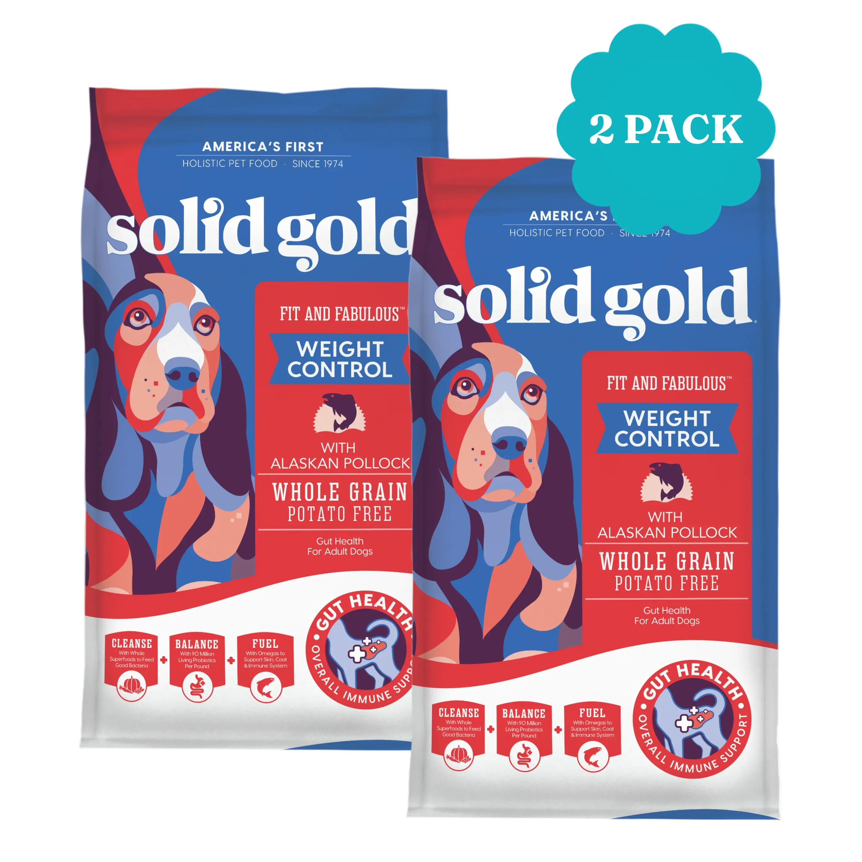 Fit and Fabulous™ Alaskan Pollock Dry Food for Adult Dogs - Image 9