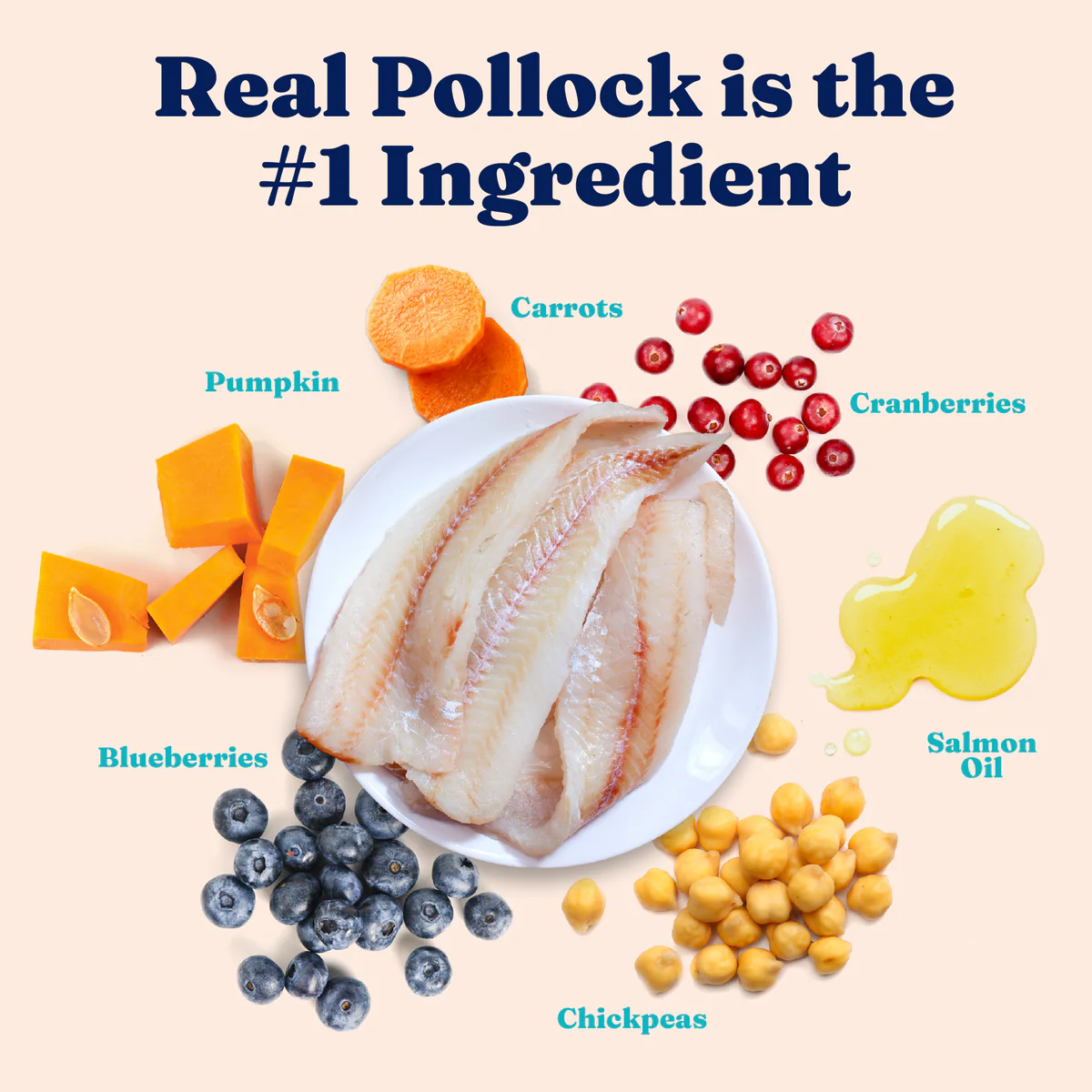 Fit as a Fiddle™ Alaskan Pollock Dry Food for Adult Cats - Image 3