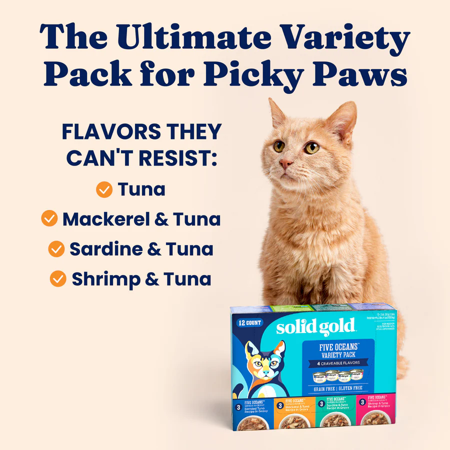 Five Oceans™ Wet Food Variety Pack for Cats - Image 4