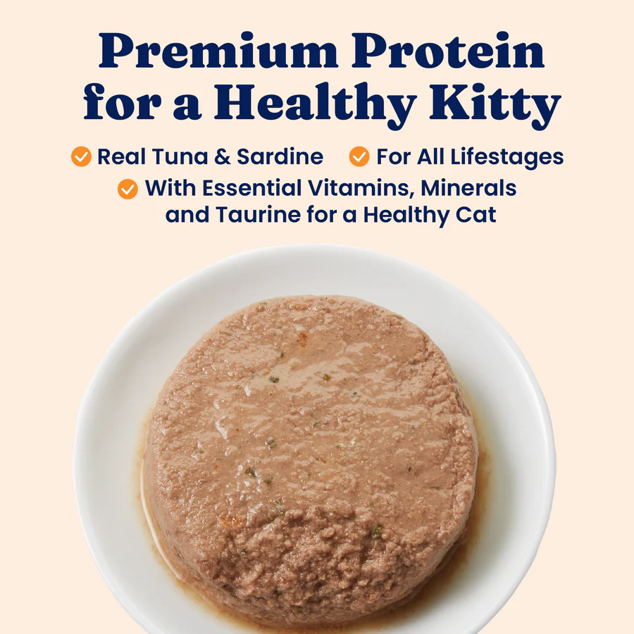Paté with Tuna & Sardine Wet Food for Cats - Image 3