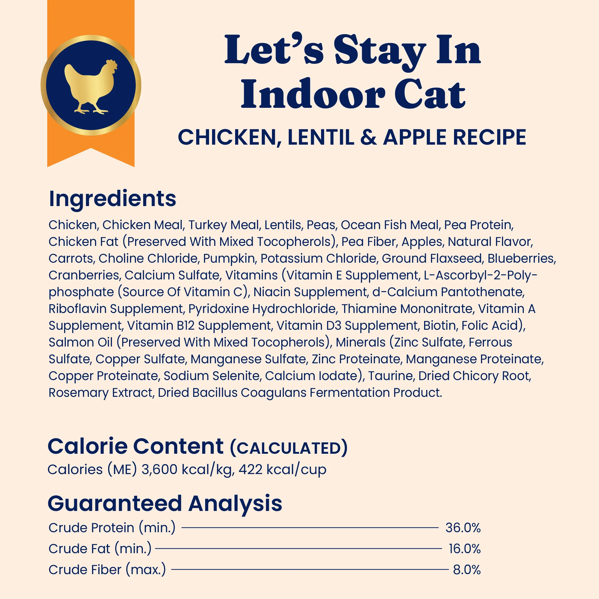 Let’s Stay In™ Salmon Dry Food for Indoor Cats - Image 8