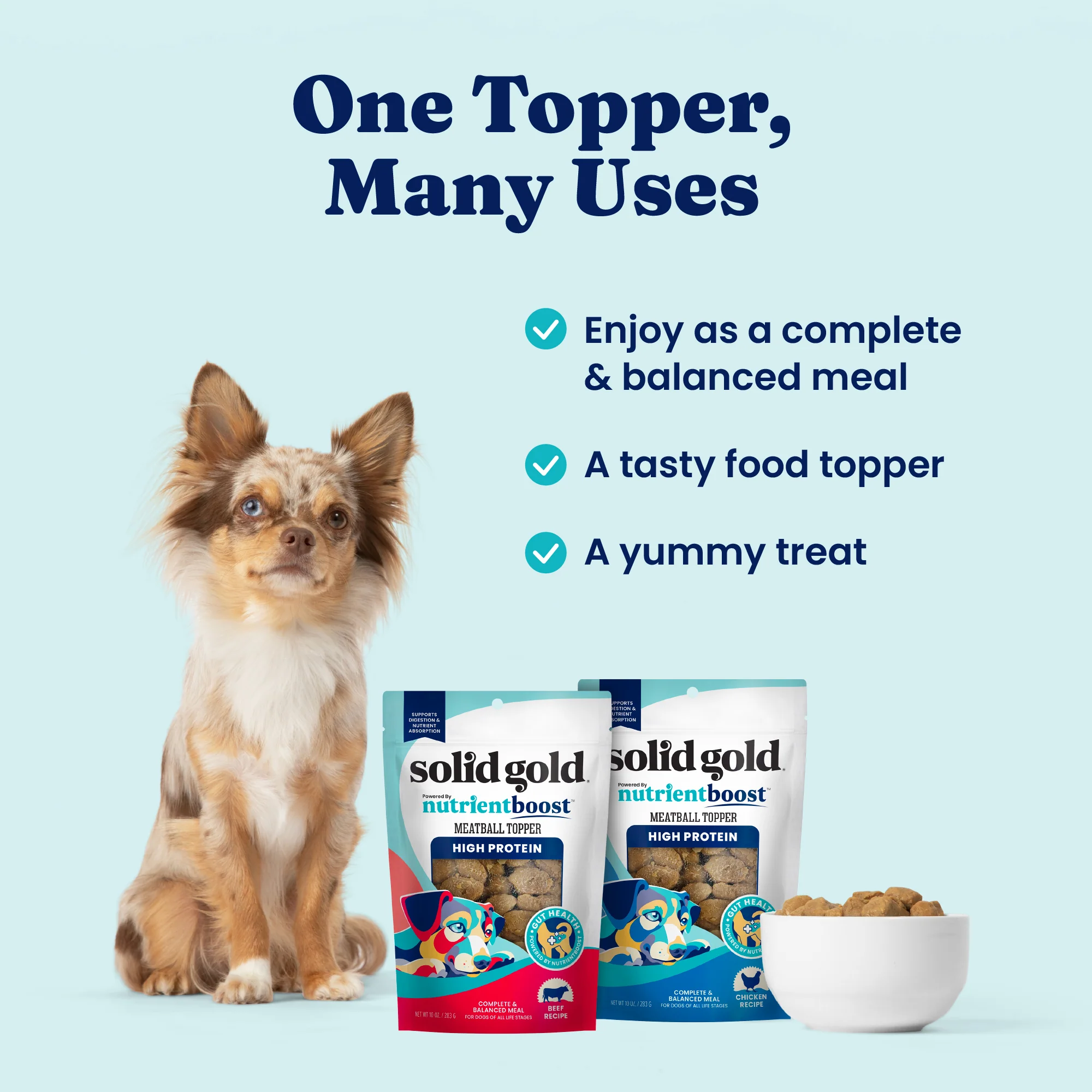Nutrientboost™ Chicken Meatball Topper for Dogs - Image 4