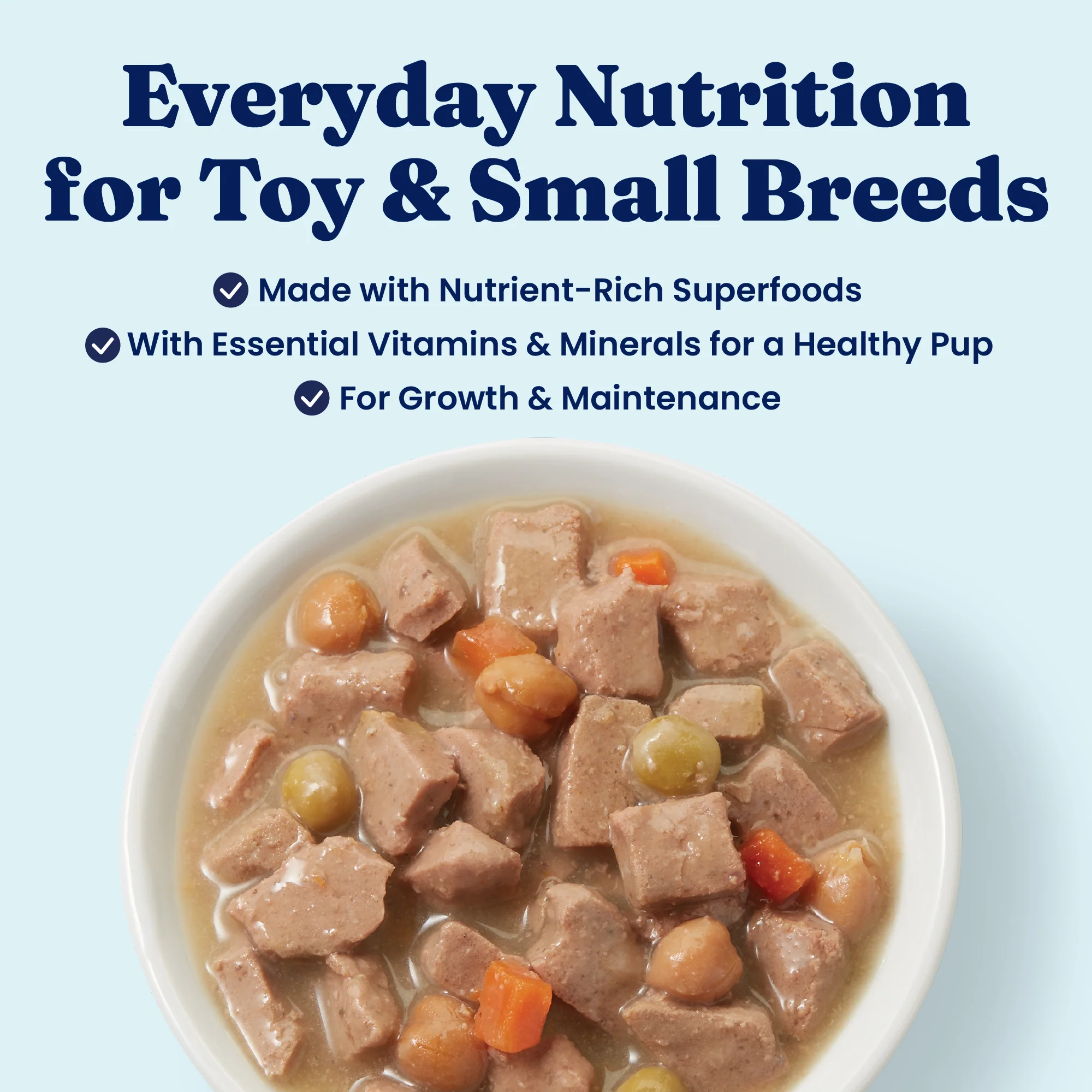 Mighty Mini™ Chicken Wet Food for Toy & Small Dogs - Image 3