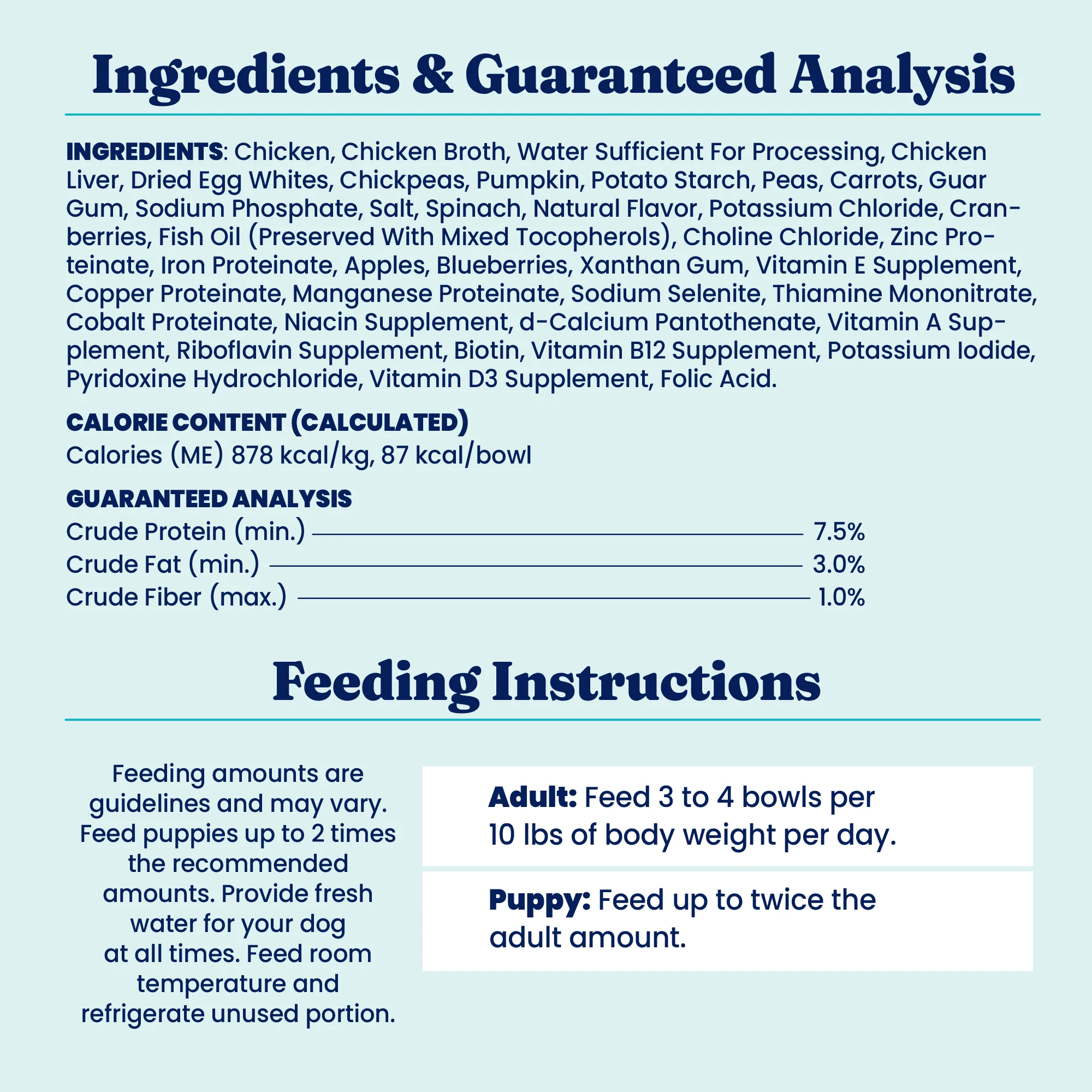 Mighty Mini™ Chicken Wet Food for Toy & Small Dogs - Image 7