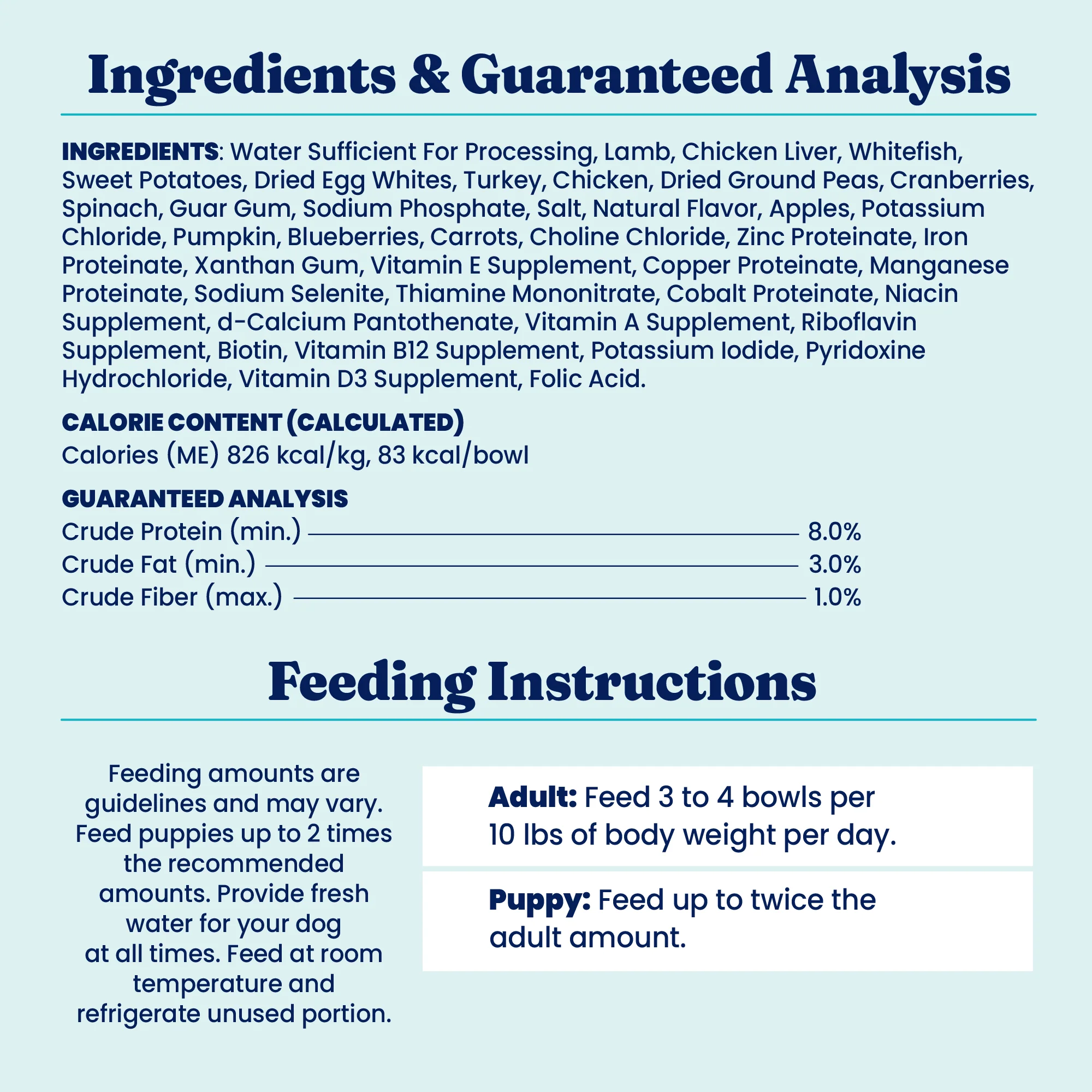 Mighty Mini™ Lamb Wet Food for Toy & Small Dogs - Image 7