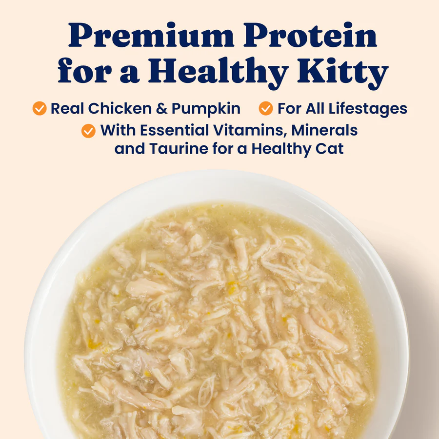 Chicken & Pumpkin Shreds Wet Food for Cats - Image 3