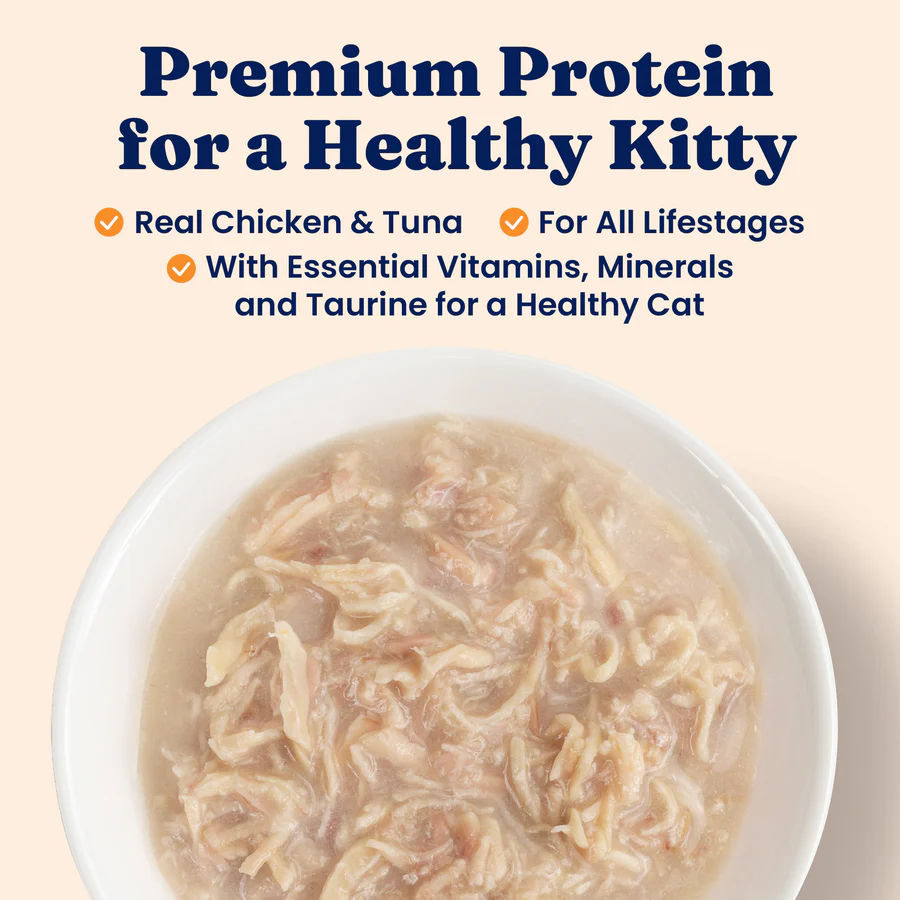 Chicken & Tuna Shreds Wet Food for Cats - Image 3