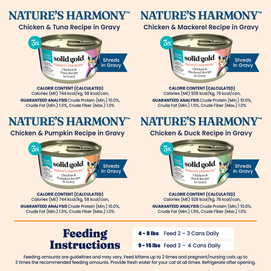 Nature's Harmony™ Wet Food Variety Pack for Cats - Image 7