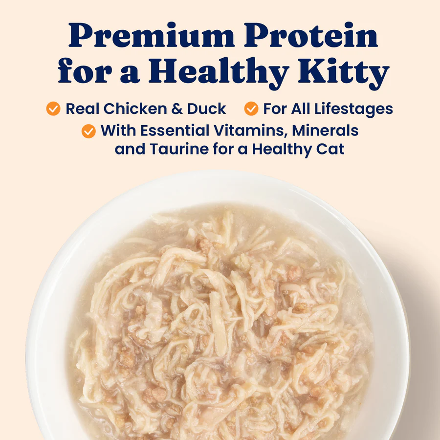 Chicken & Duck Shreds Wet Food for Cats - Image 3