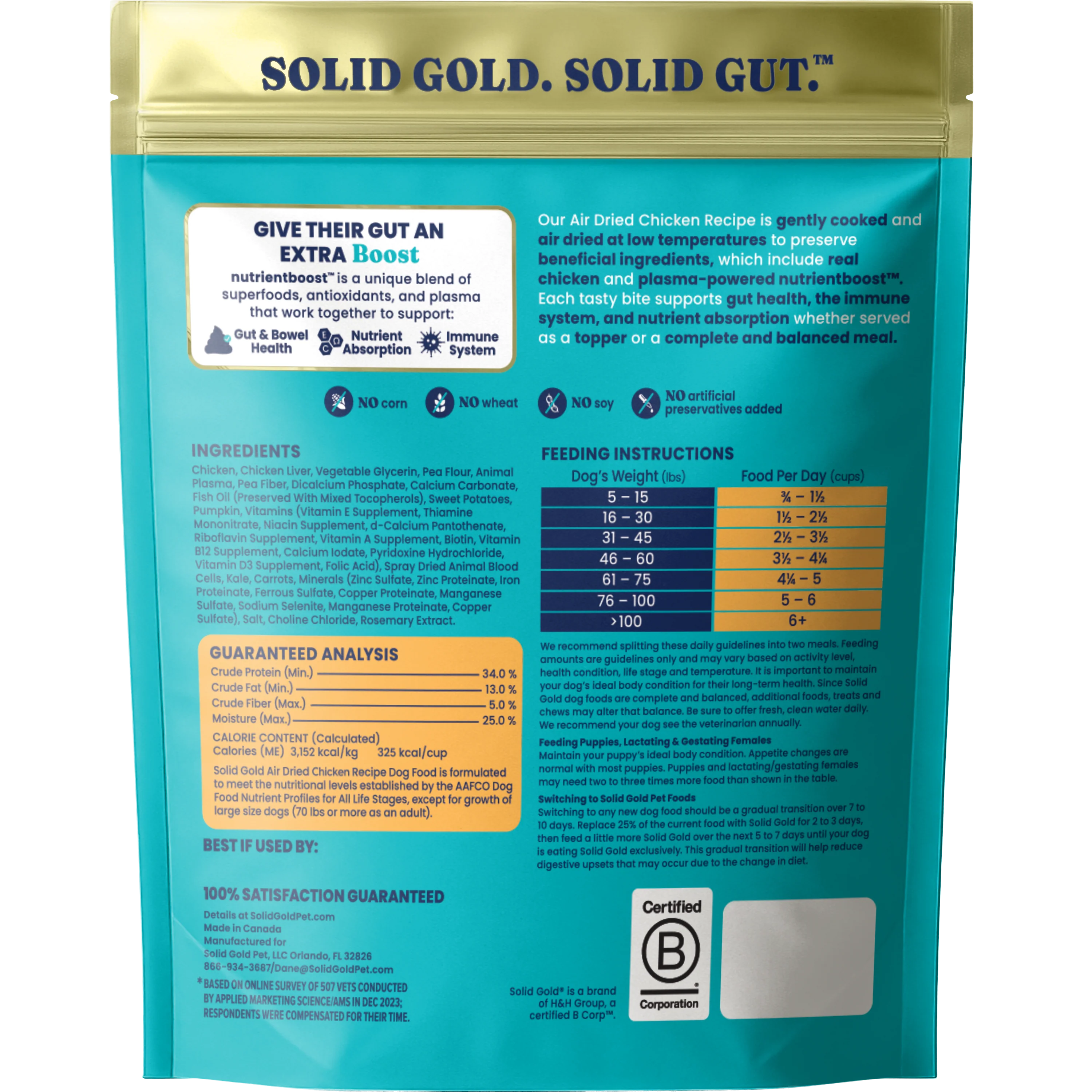 Nutrientboost™ Chicken Air Dried Topper or Meal for Dogs - Image 11