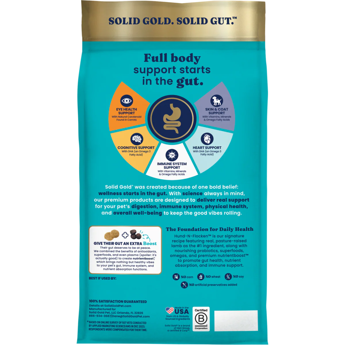 Nutrientboost™ Hund-N-Flocken™ Lamb Dry Food for Adult Dogs - Image 6