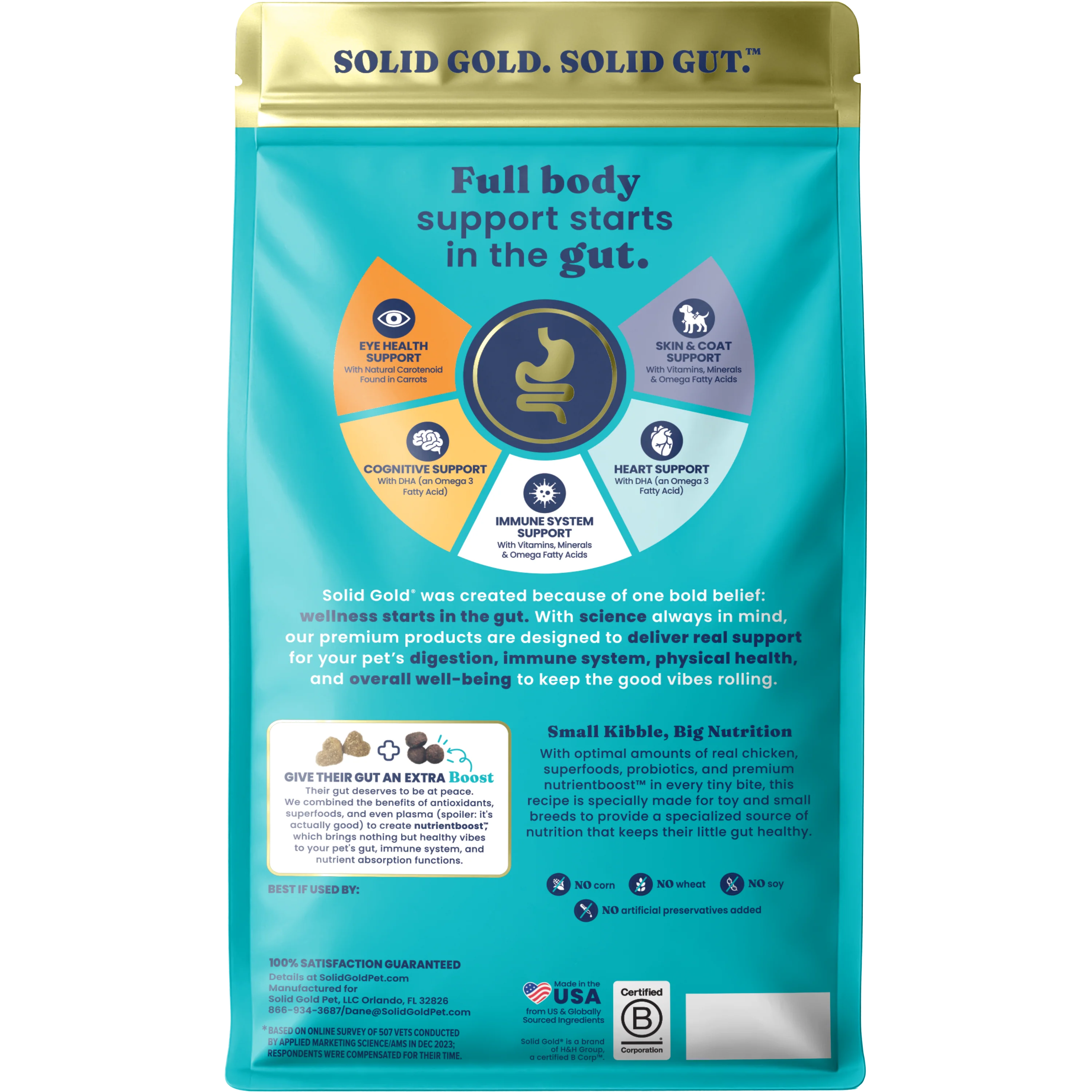 Nutrientboost™ Mighty Mini™ Chicken Dry Food for Toy & Small Dogs - Image 7