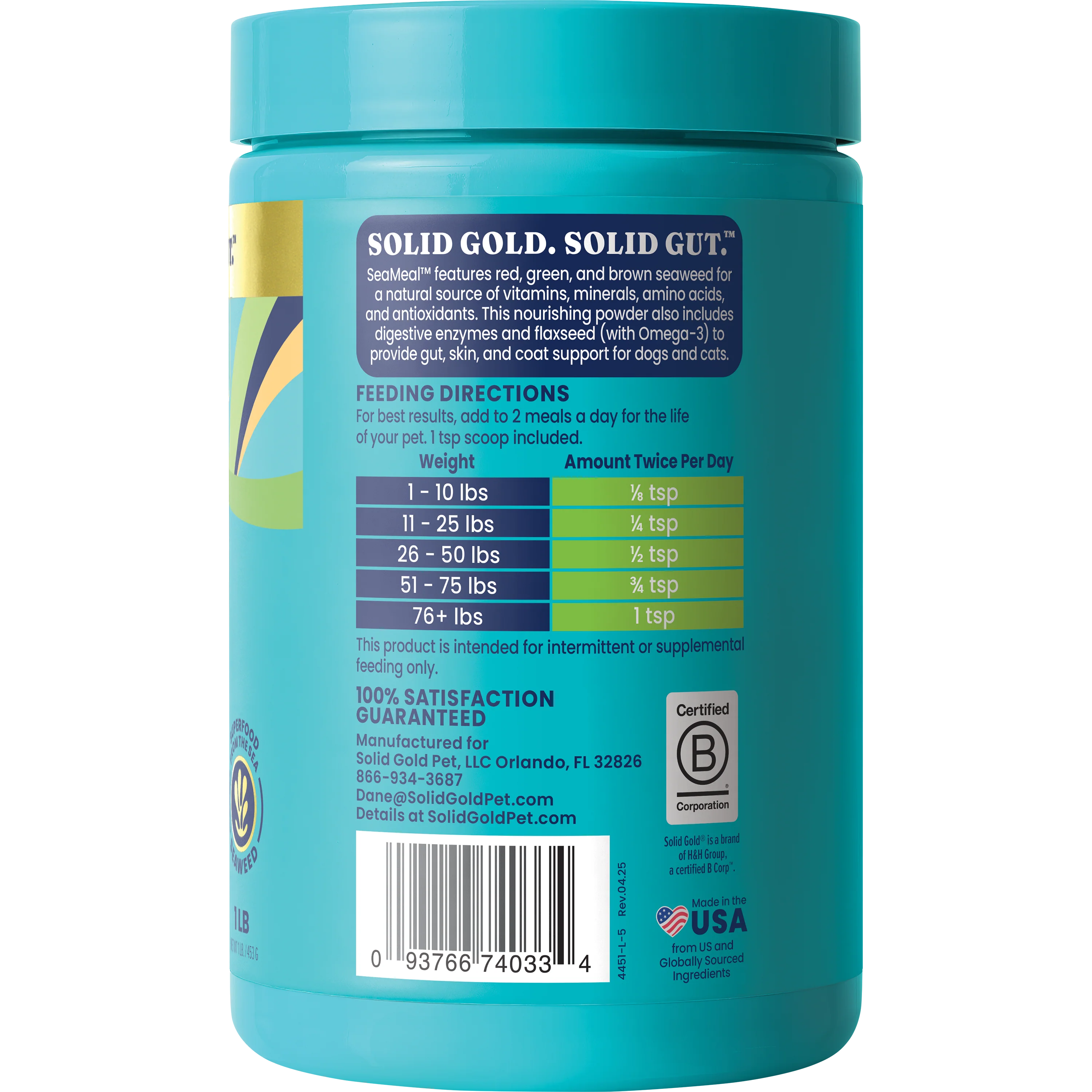 SeaMeal™ Daily Wellness Supplement Powder for Dogs & Cats - Image 9