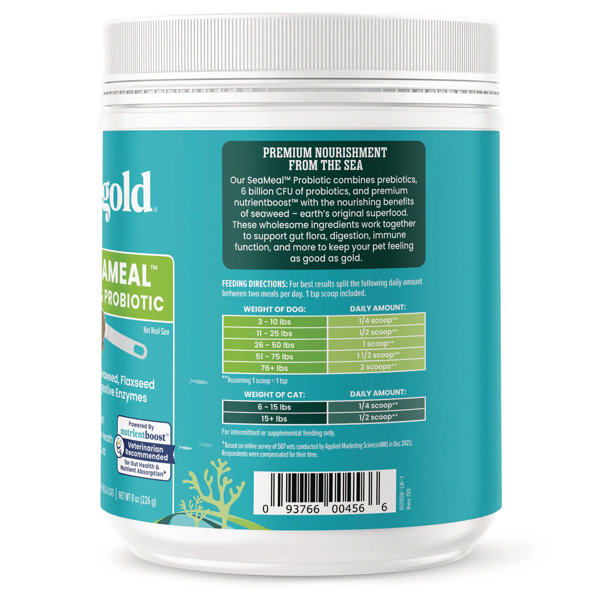 Nutrientboost™ SeaMeal™ Pre & Probiotic Powder For Dogs & Cats - Image 3