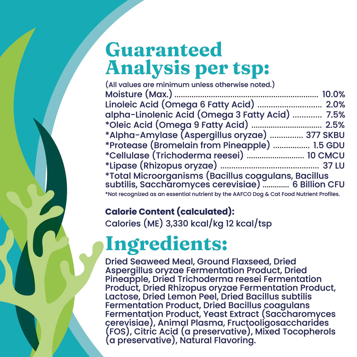 Nutrientboost™ SeaMeal™ Pre & Probiotic Powder For Dogs & Cats - Image 6