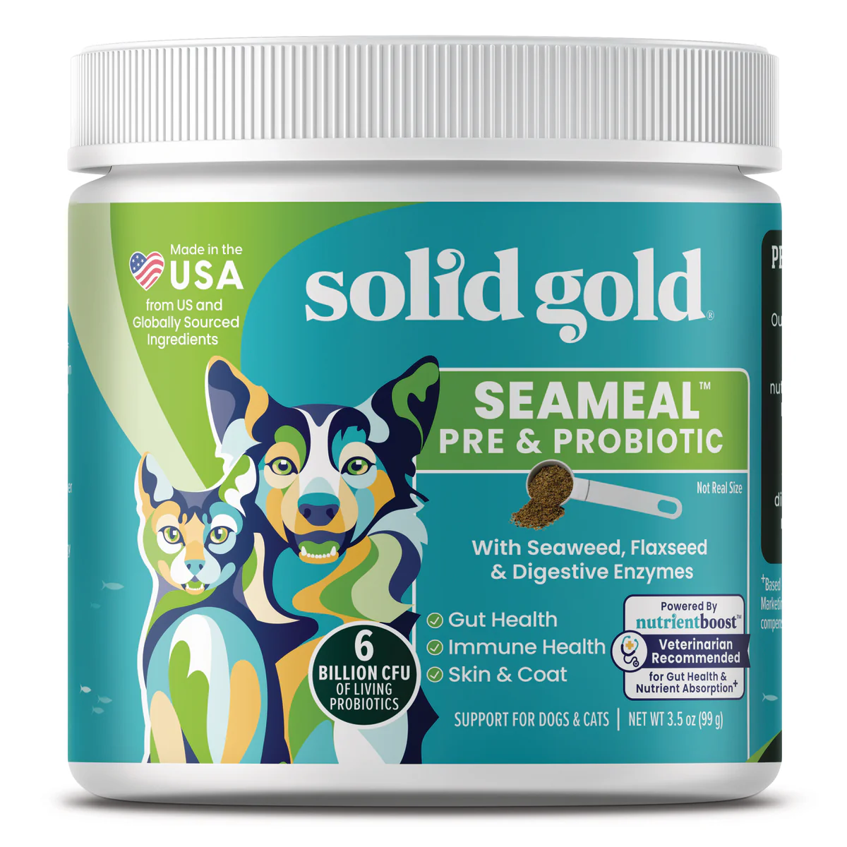 Nutrientboost™ SeaMeal™ Pre & Probiotic Powder For Dogs & Cats - Image 7