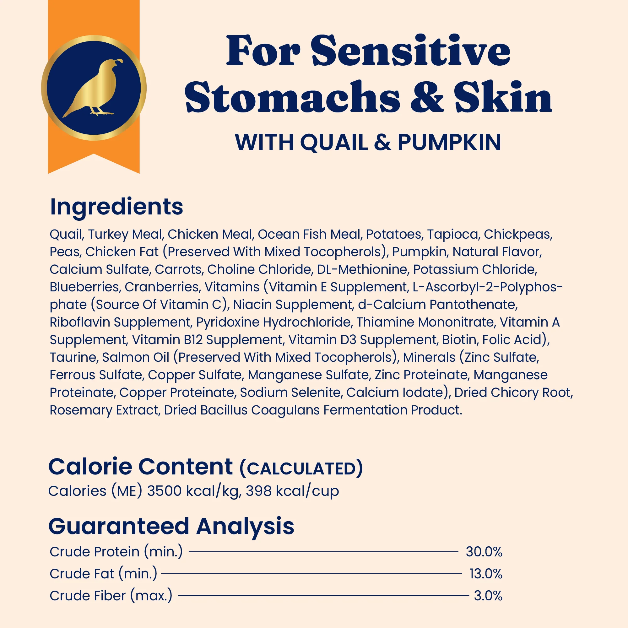 Winged Tiger™ Sensitive Stomach Dry Food for Adult Cats - Image 4
